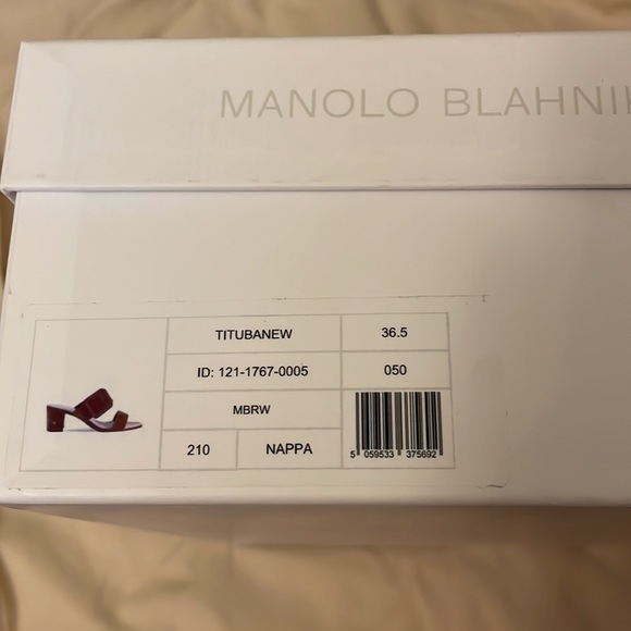 Manolo Blahnik
Titubanew Leather Mules(US6.5) - Picture 9 of 10